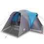 Voir la diapositive 2 : VIDAXL Tente familiale a dome 6 personnes bleu impermeable