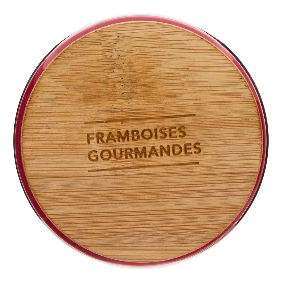 ATMOSPHERA Bougie Parfumée en Verre  Vicky  435g Framboises Gourmandes