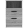 Voir la diapositive 4 : VIDAXL Tables de chevet 2 pcs Sonoma gris Bois d'ingenierie