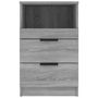 Voir la diapositive 4 : VIDAXL Tables de chevet 2 pcs Sonoma gris Bois d'ingenierie