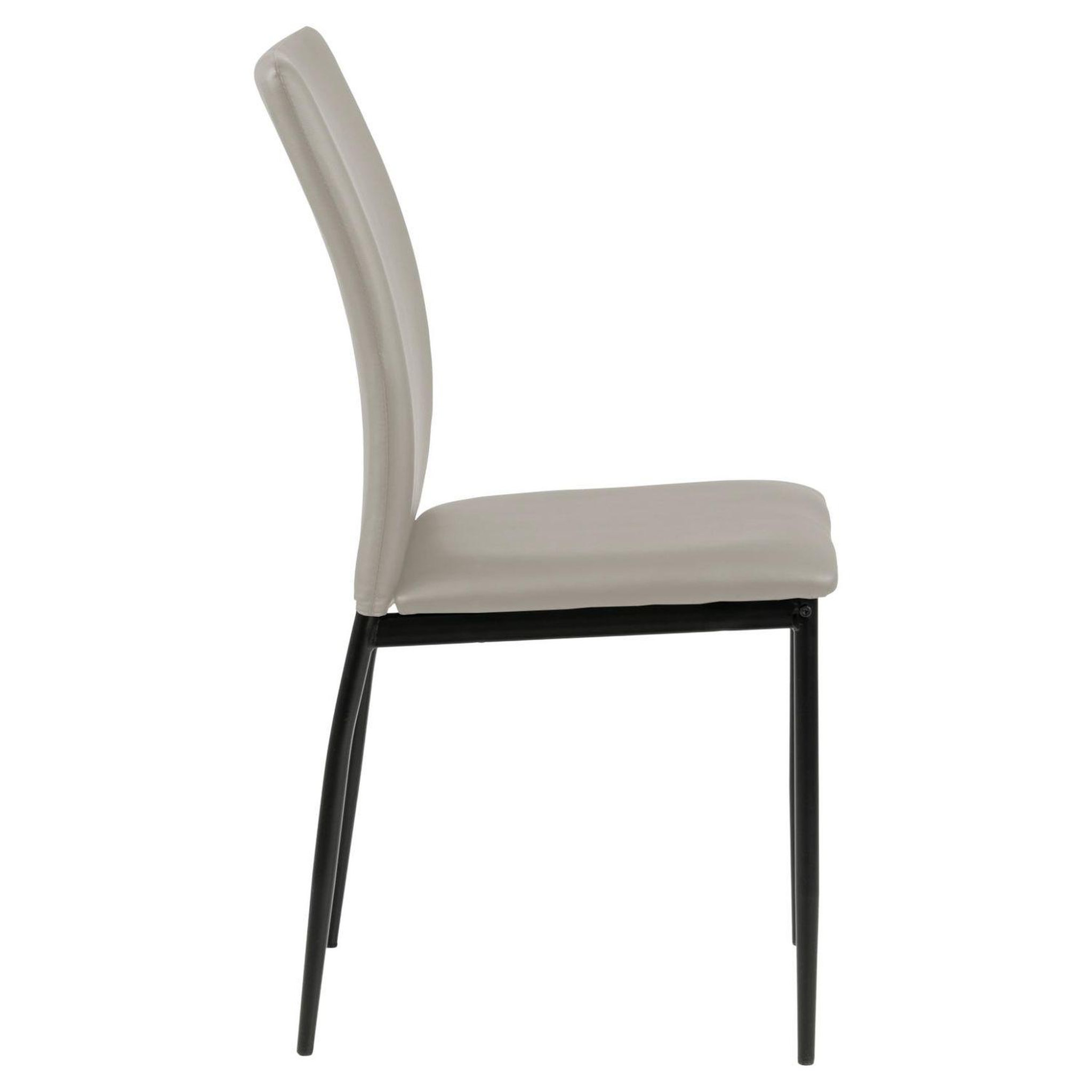 Voir la diapositive 4 : TOILINUX Lot de 4 chaises de salle à manger midena