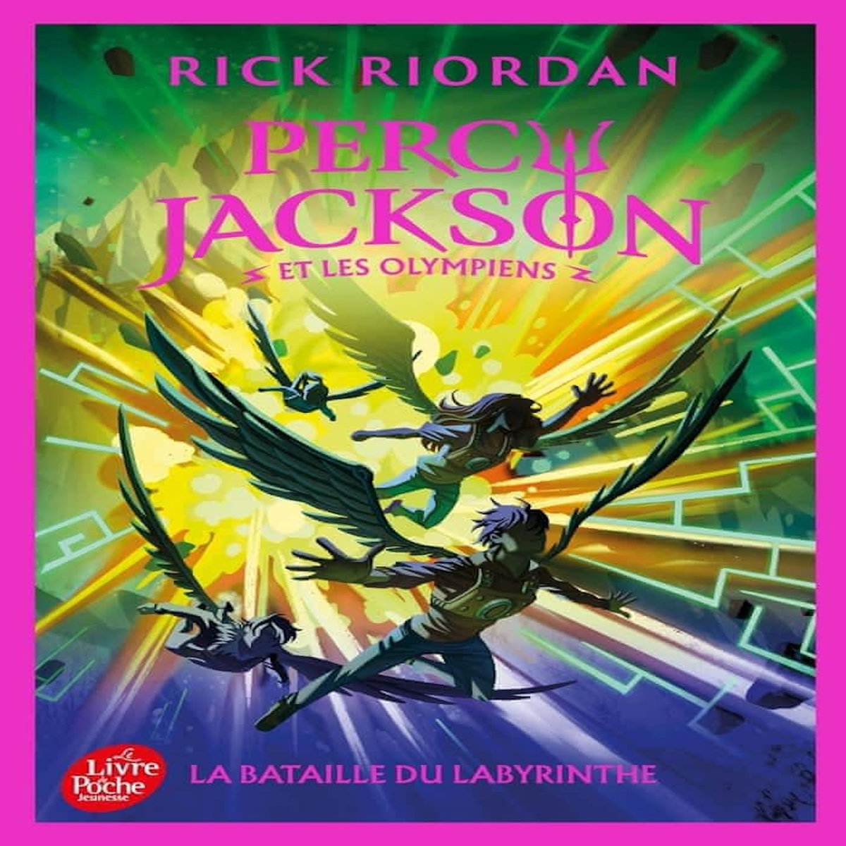 PERCY JACKSON ET LES OLYMPIENS TOME 4 : LA BATAILLE DU LABYRINTHE, Riordan Rick