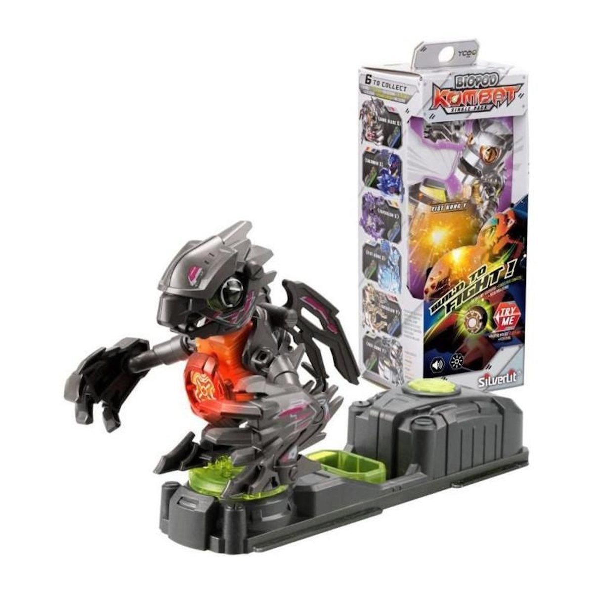 YCOO Figurine - 9 cm - BIOPOD KOMBAT WARRIOR PACK