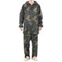 Voir la diapositive 3 : VIDAXL Combinaison de pluie avec capuche 2 pcs Hommes Camouflage L