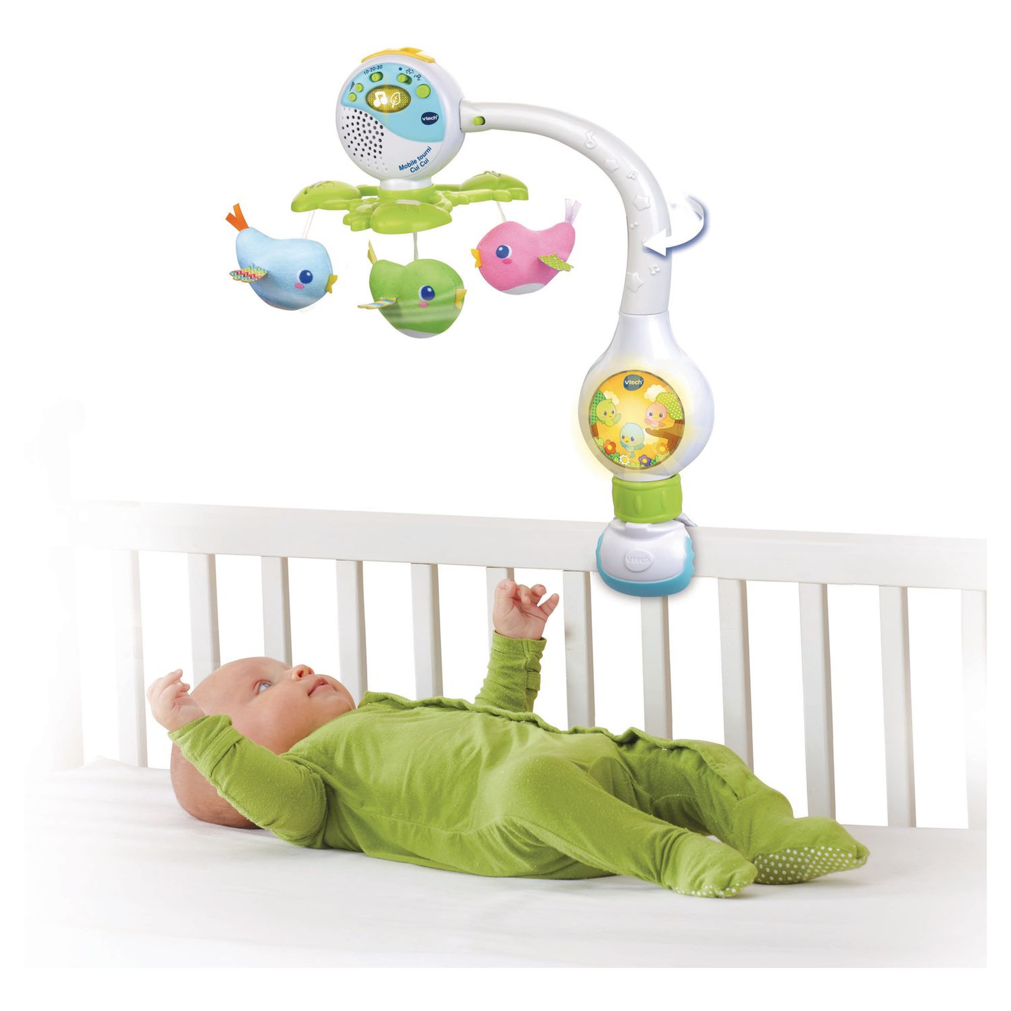 Voir la diapositive 2 : VTECH Mobile Tourni Cui Cui 4 en 1