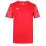 Voir la diapositive 1 : UMBRO T-Shirt de Sport Rouge Garçon Umbro Marl