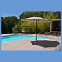 Voir la diapositive 8 : Givex Parasol rond - Taupe - 3m - TILT