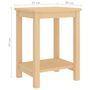 Voir la diapositive 5 : VIDAXL Table de chevet naturel 35x30x47 cm bois de pin massif