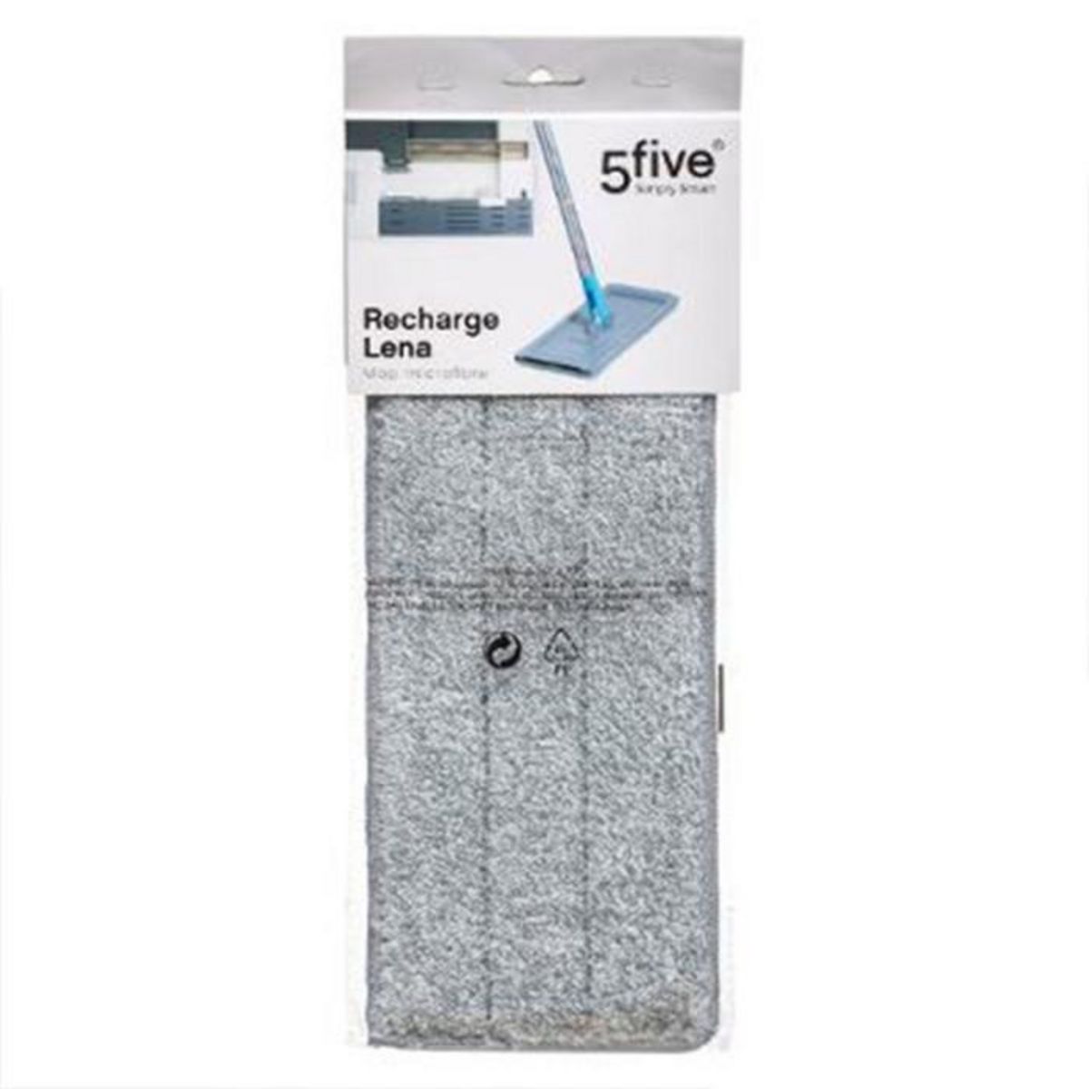 FIVE Serpillière pour Balai  Lena  33cm Gris