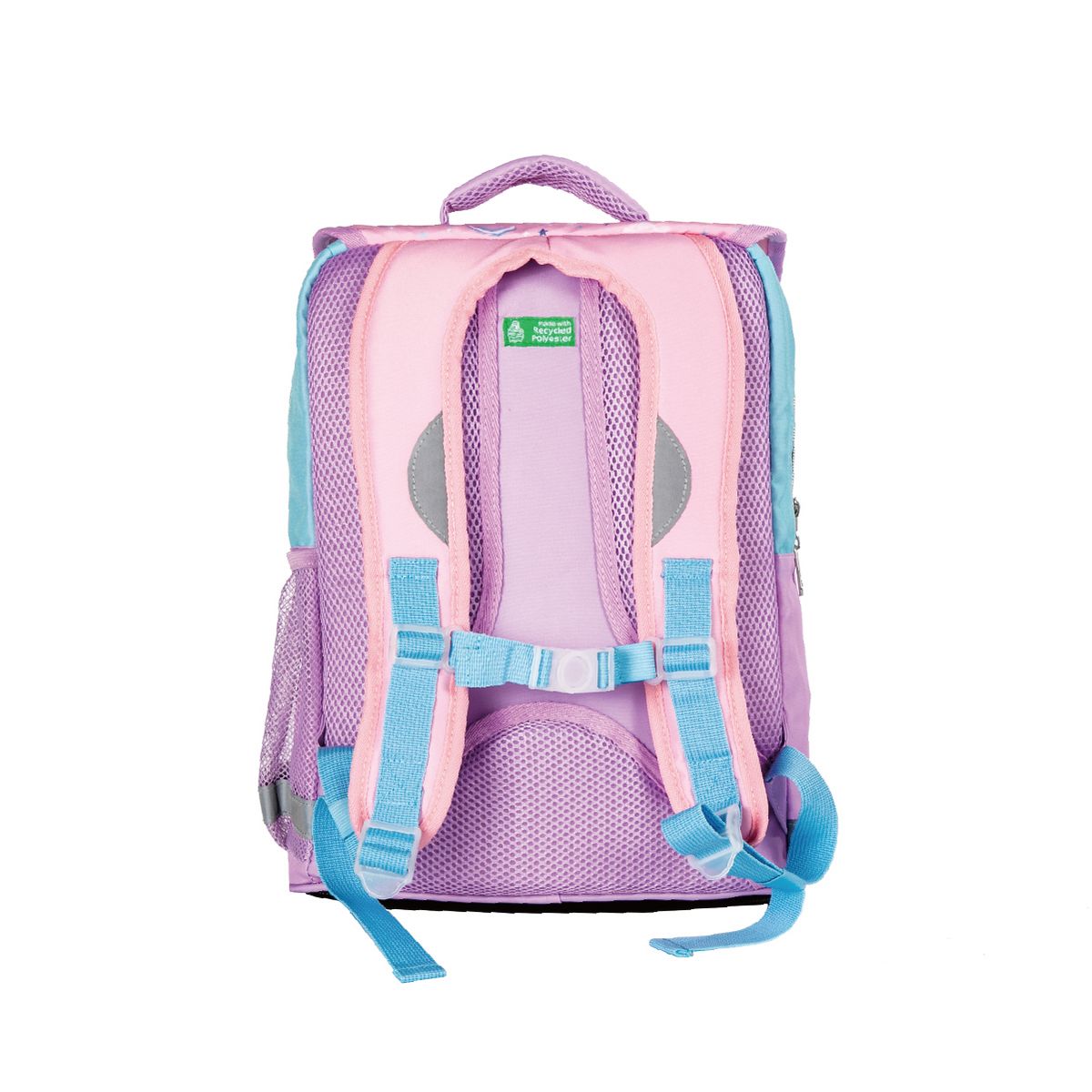 Sac à dos 2 compartiments rose licorne