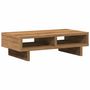 Voir la diapositive 6 : VIDAXL Support de moniteur chêne artisanal 50x27x15 cm bois ingénierie