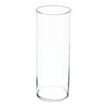ATMOSPHERA Vase Design  Cylindrique  39cm Transparent