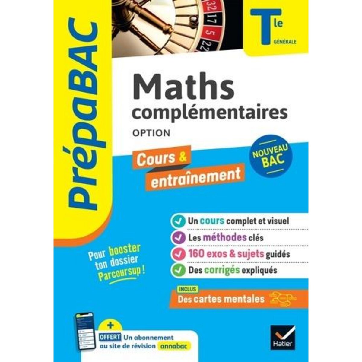 MATHS COMPLEMENTAIRES (OPTION) TLE GENERALE. EDITION 2024, Abadie Michel