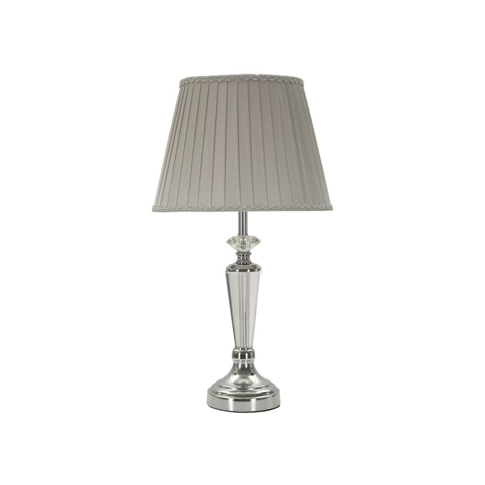 Paris Prix Lampe à poser en métal  tolly  56cm argent