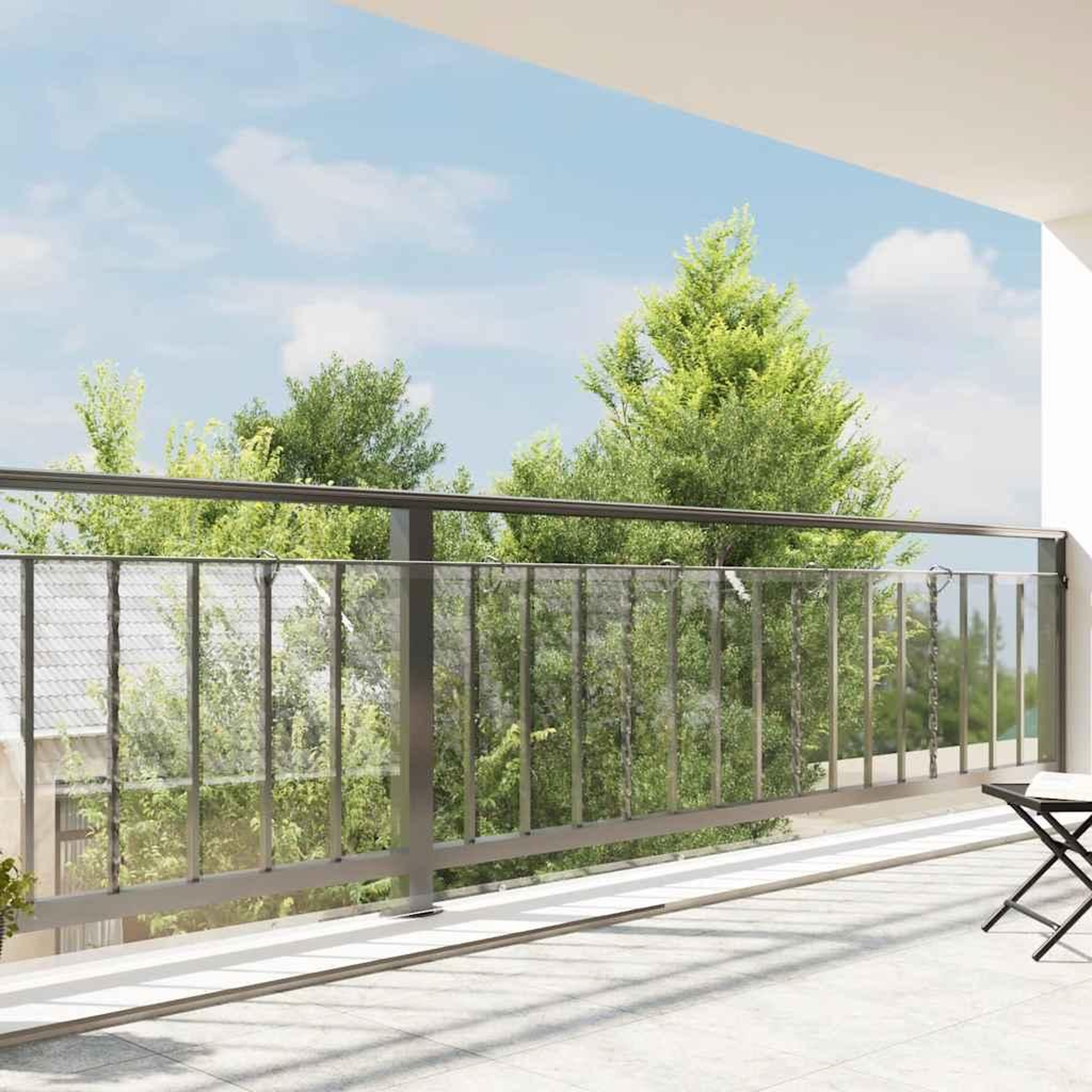 VIDAXL Bache transparente avec œillets 1x12 m PVC