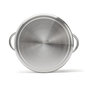 Voir la diapositive 4 : De buyer Marmite sans couvercle 28cm inox - 3507.28