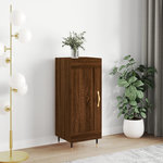 VIDAXL Buffet Chene marron 34,5x34x90 cm Bois d'ingenierie