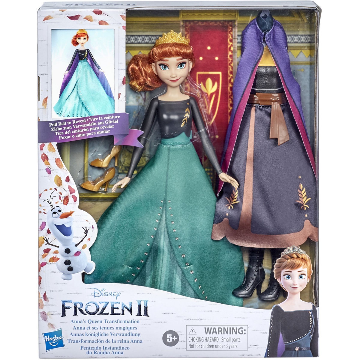 HASBRO Poupée Elsa transformation finale Reine des neiges