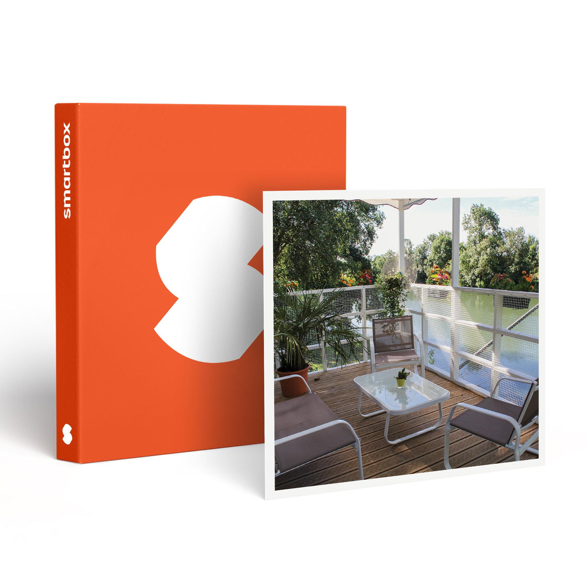 Smartbox Séjour au camping en famille : 2 jours insolites en carrelet pour 4 près de cognac - coffret cadeau séjour