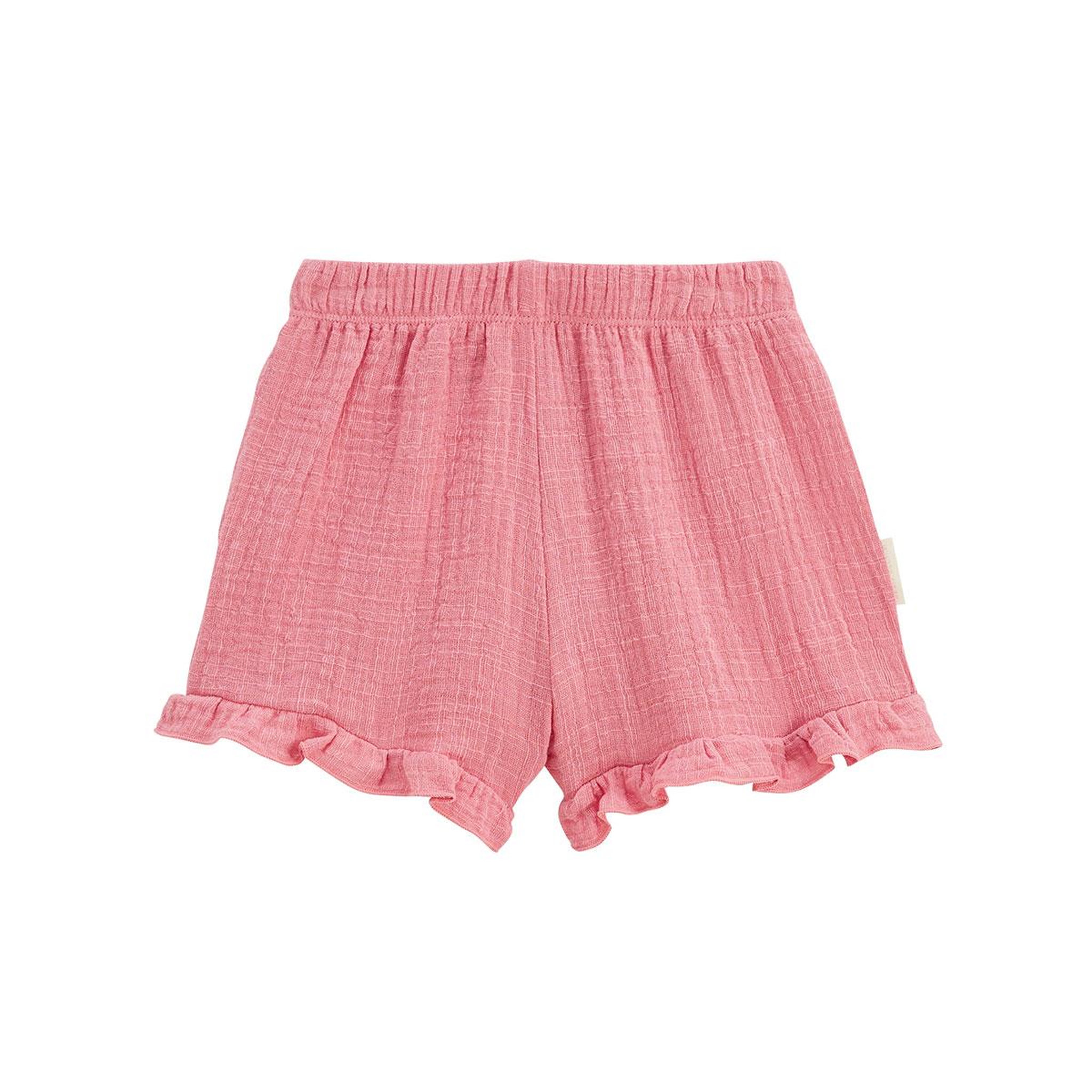 Voir la diapositive 5 : Petit Béguin Ensemble enfant t-shirt et short en gaze de coton anaelle