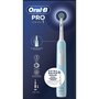 ORAL B Brosse à dents électrique Pro 1 Bleue Cross Action + 1 brossette