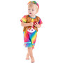Voir la diapositive 2 : EURO CARNAVALES Déguisement Hippie Arc en Ciel - Bébé Fille - 18/24 mois (81 à 86 cm)