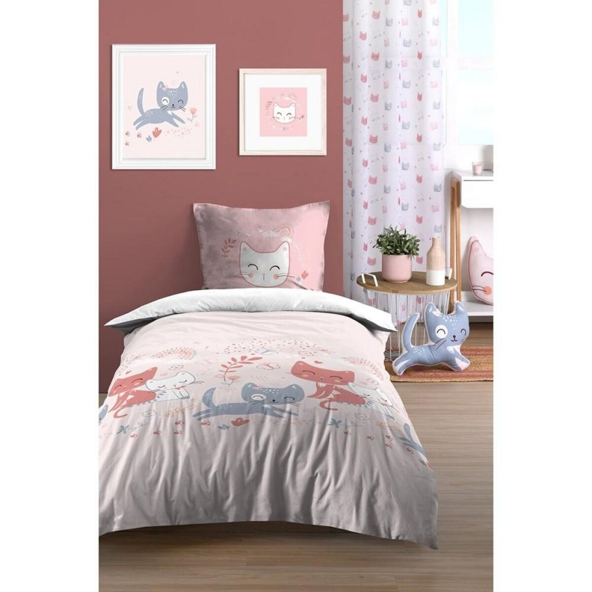 Today Housse de couette 140x200 Funny 2.7 + 1 taie 100% coton 57