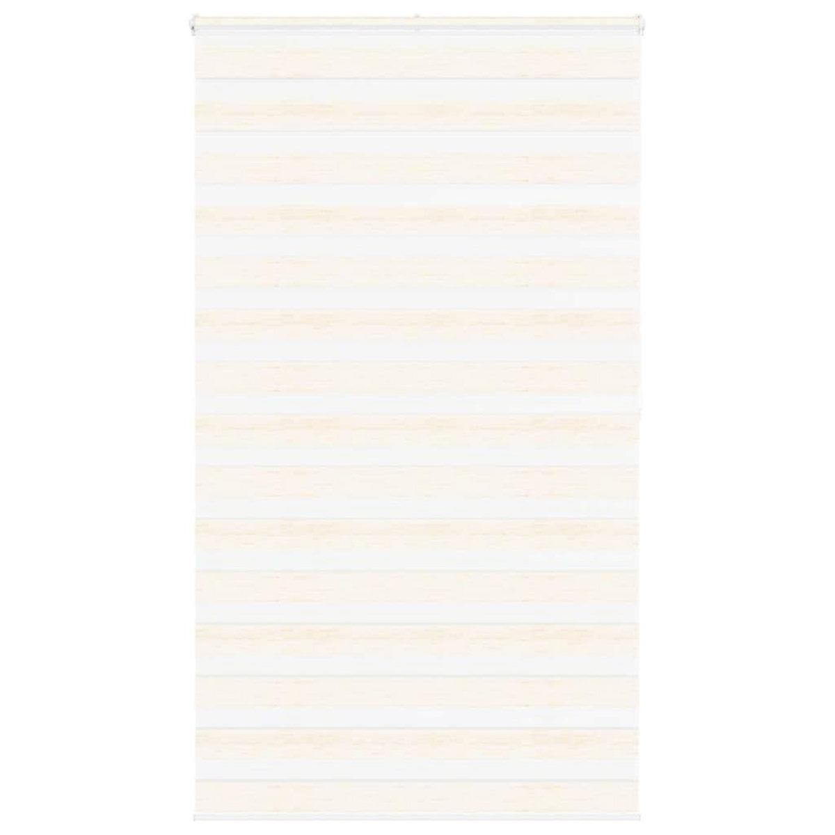 VIDAXL Store zebre beige marbre largeur du tissu 120,9 cm polyester