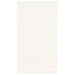 VIDAXL Store zebre beige marbre largeur du tissu 120,9 cm polyester