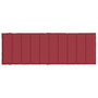 Voir la diapositive 5 : VIDAXL Coussin de chaise longue rouge bordeaux 186x58x3cm tissu oxford