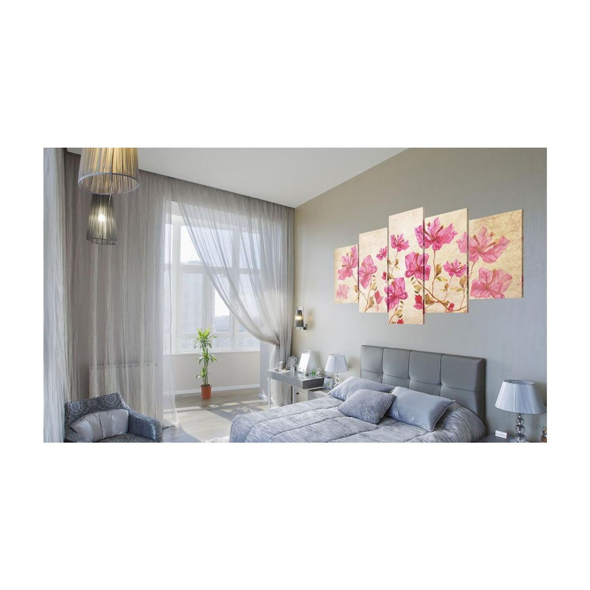Paris Prix Tableau Imprimé  Flowers in Pink