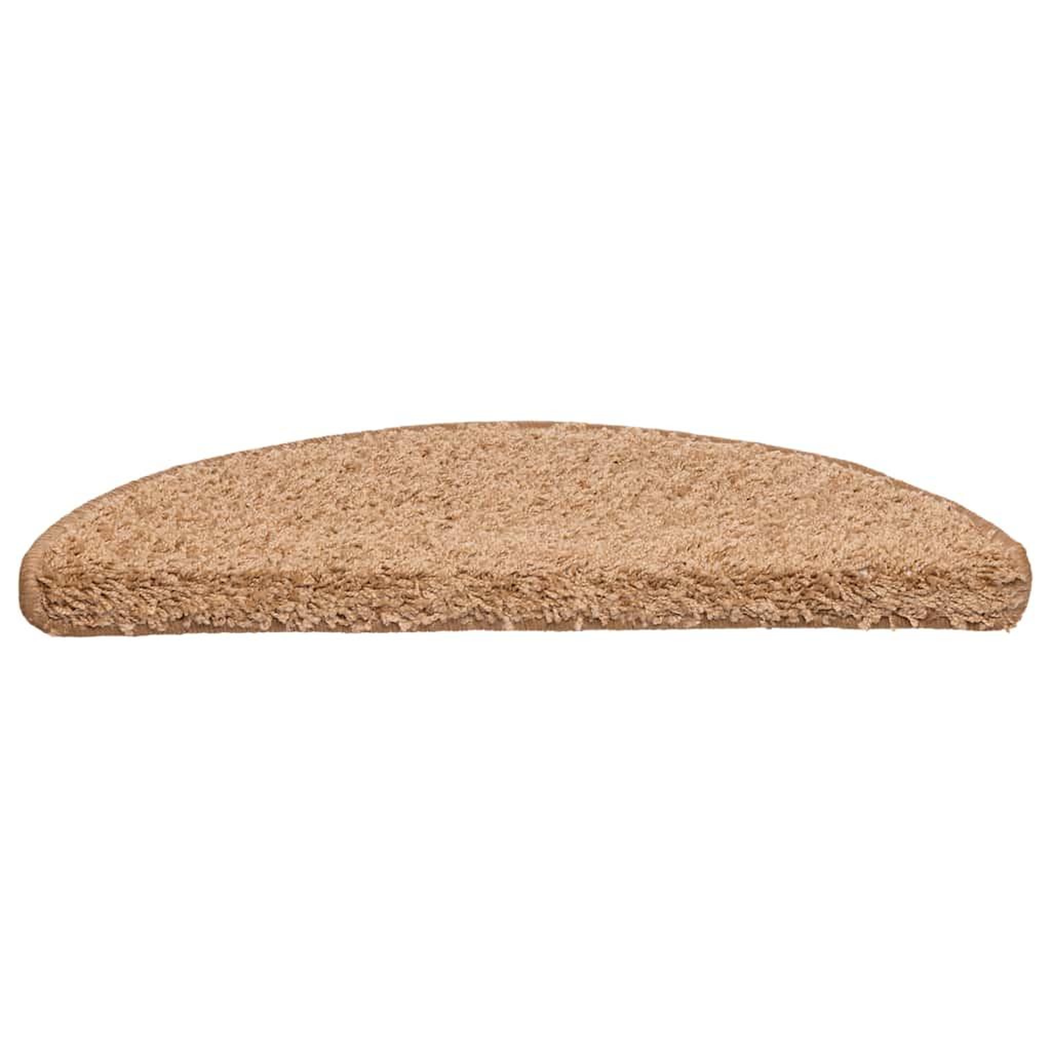 Voir la diapositive 3 : VIDAXL Tapis d'escalier 20 pcs beige 56x17x3 cm