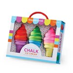 CROCODILE CREEK Set de 3 craies formes glace italienne