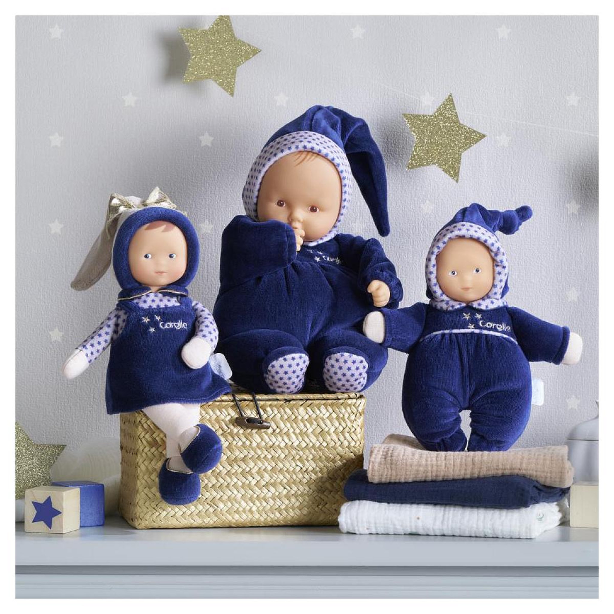 Voir la diapositive 5 : Corolle Doudou Babidoux Marine Rêves d'Étoiles