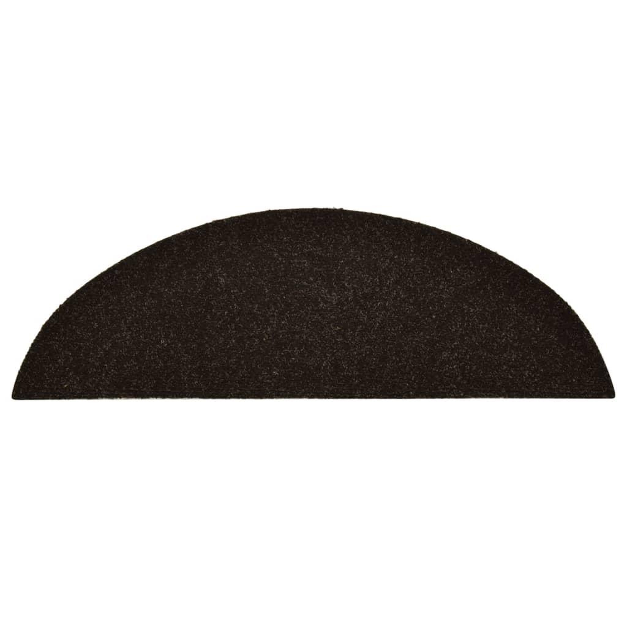 Voir la diapositive 5 : VIDAXL Tapis autoadhesifs de marches 5 pcs Marron 56x17x3cm Aiguillete