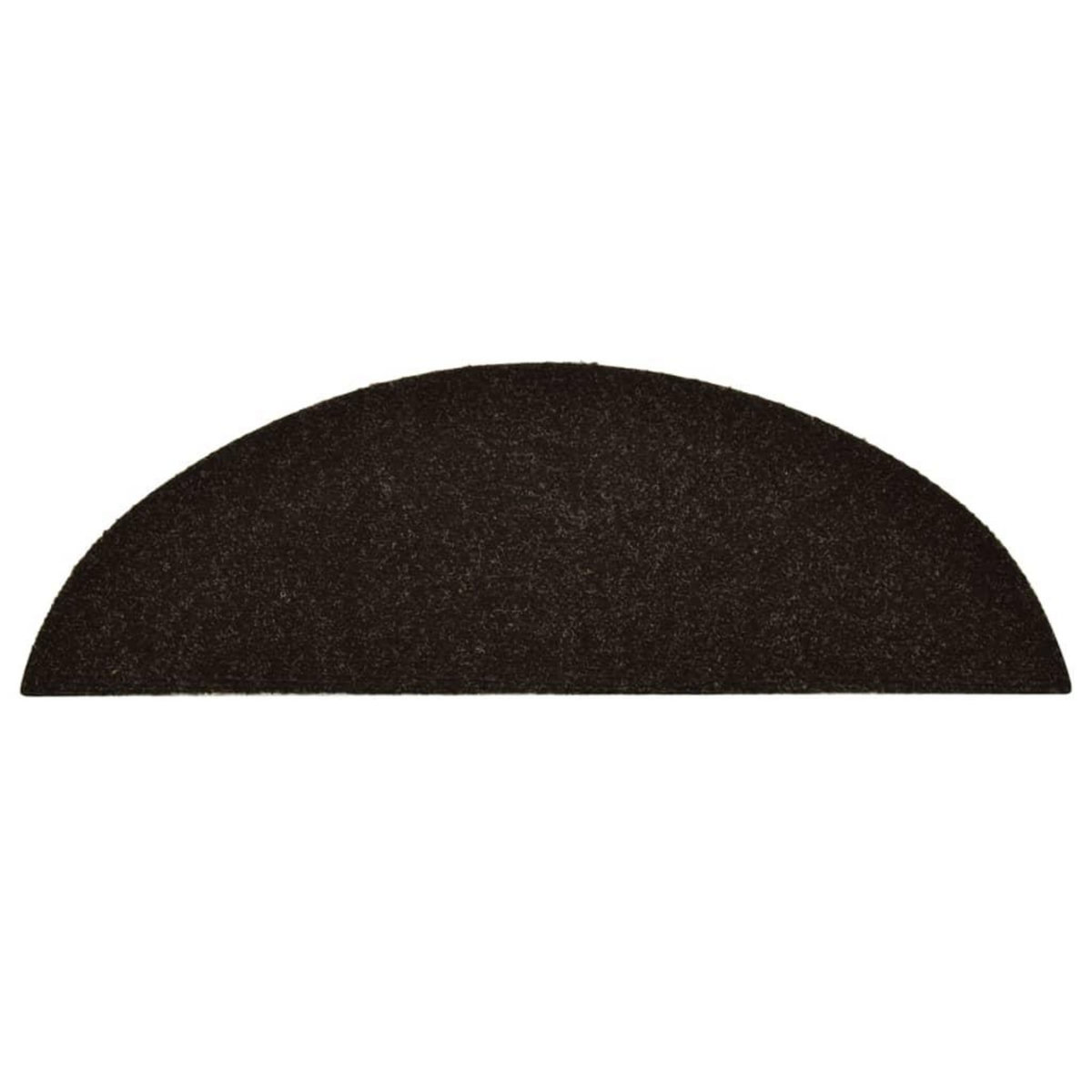 VIDAXL Tapis autoadhesifs de marches 5 pcs Marron 56x17x3cm Aiguillete