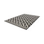 Voir la diapositive 4 : Paris Prix Tapis Géométrique à Poils Courts  Now III  Noir