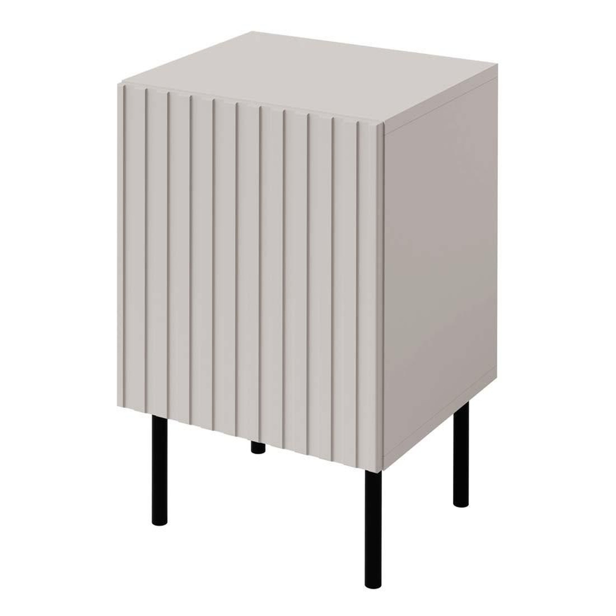 Voir la diapositive 4 : BEST MOBILIER Timote - lot de 2 tables de chevet - écru - 54 cm