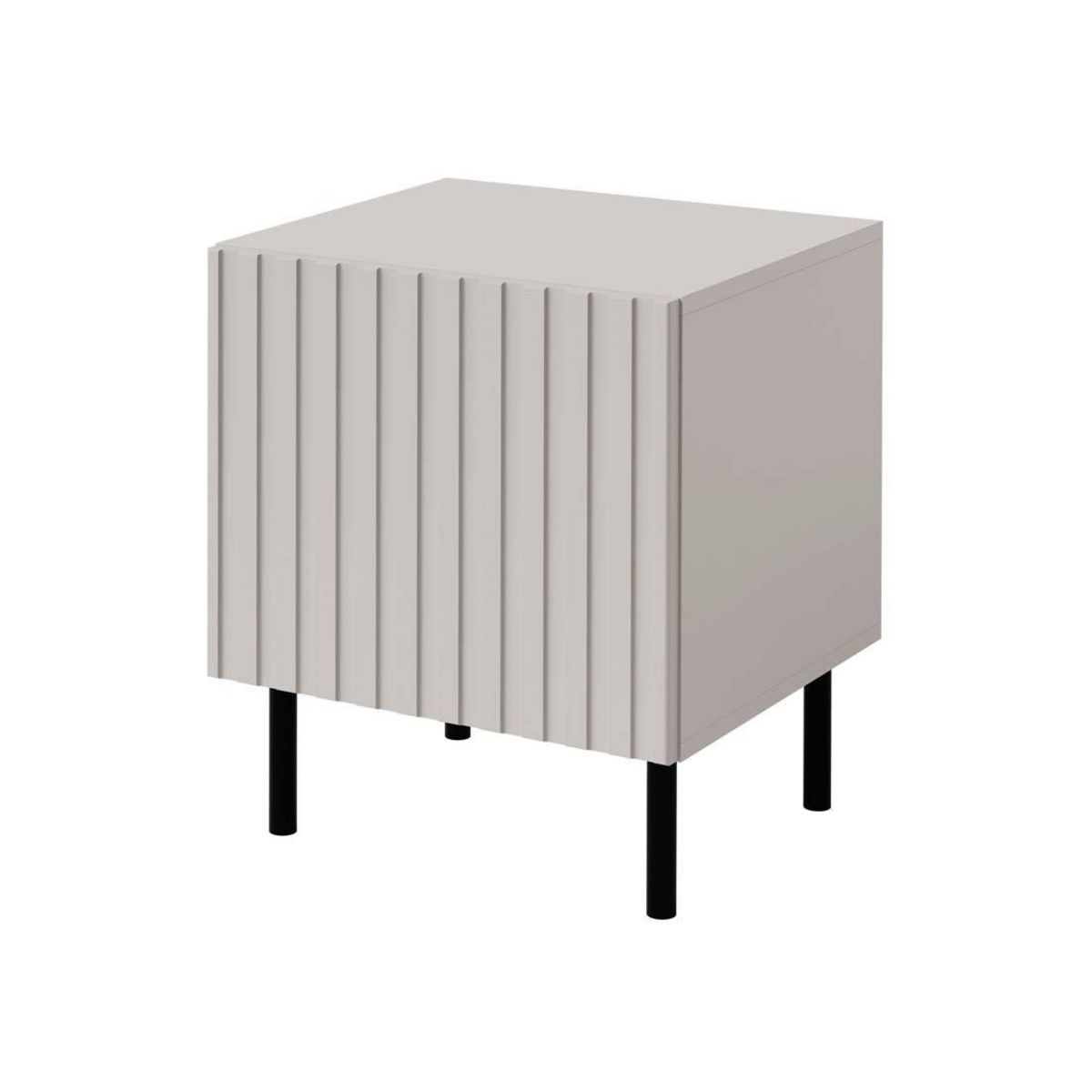 BEST MOBILIER Timote - lot de 2 tables de chevet - écru - 54 cm