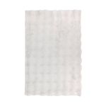 ATMOSPHERA Tapis Imitation Fourrure 3D  Zephy  60x90cm Blanc