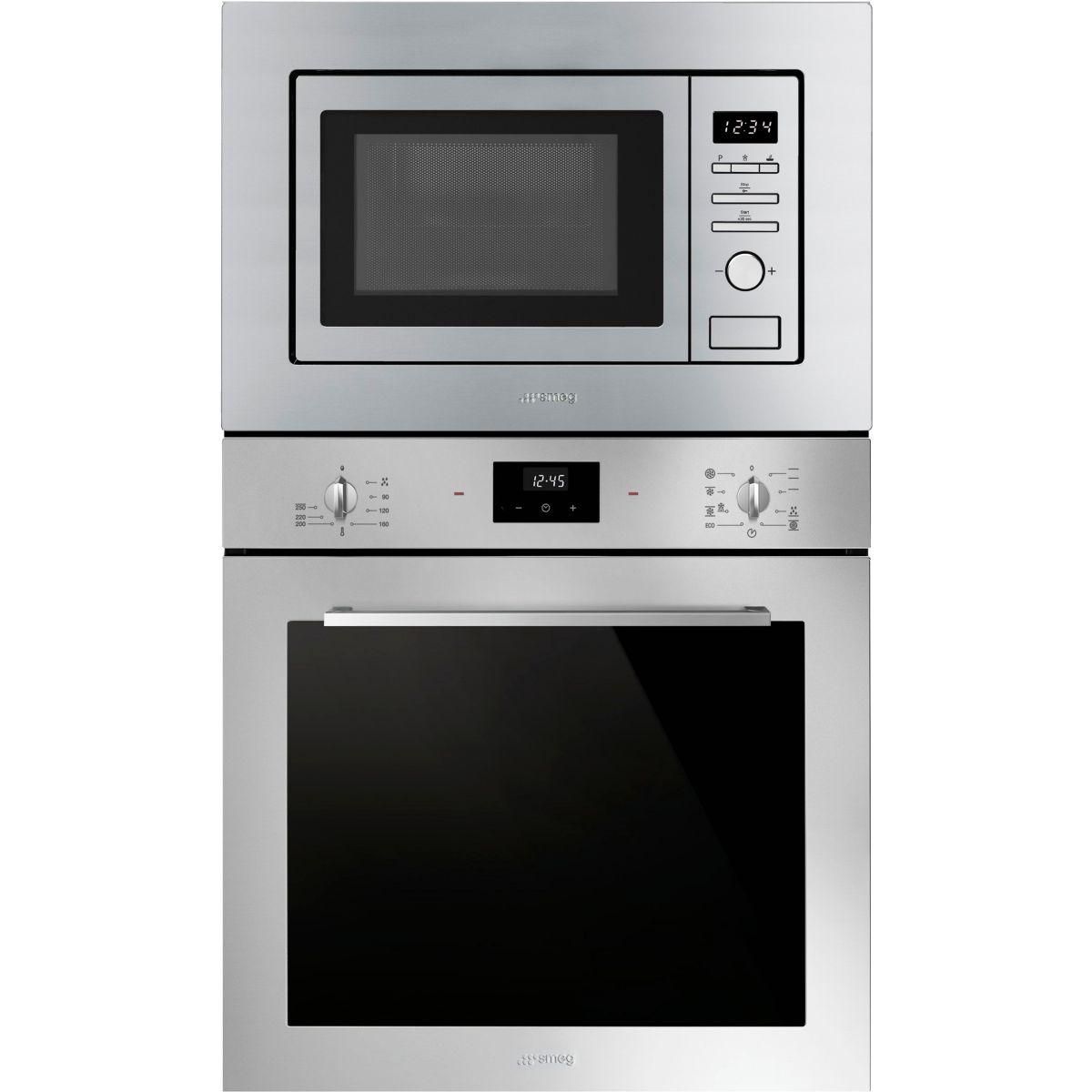 SMEG Micro ondes grill encastrable FMI020X