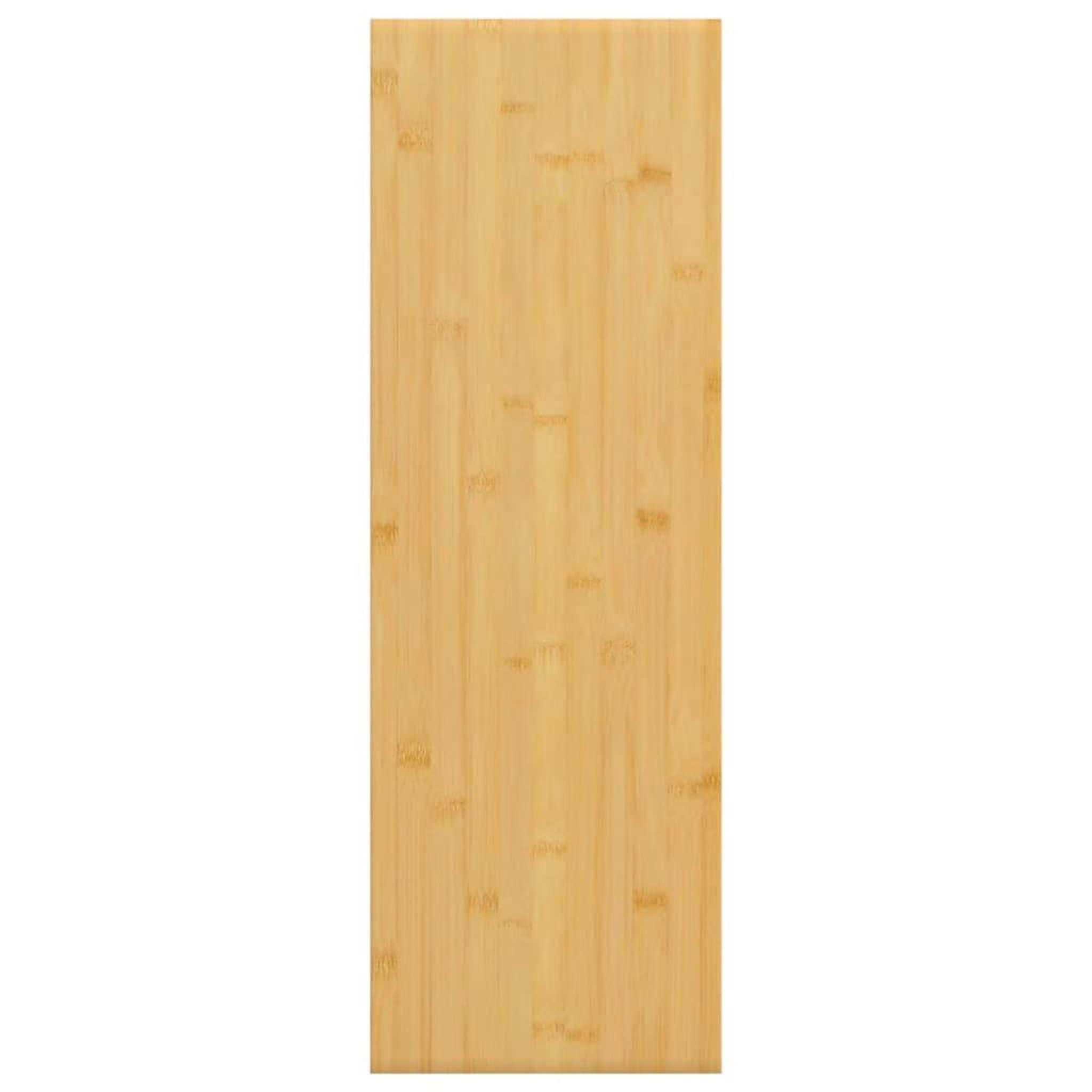 Voir la diapositive 2 : VIDAXL Etagere murale 60x20x4 cm bambou