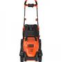 Voir la diapositive 2 : Black et Decker Tondeuse a Gazon BLACK+DECKER   Filaire 1400W Poignée BIKE BEMW461BH-QS 34 cm - 6 Hauteurs Réglables - Idéale pour 300 a 400m²
