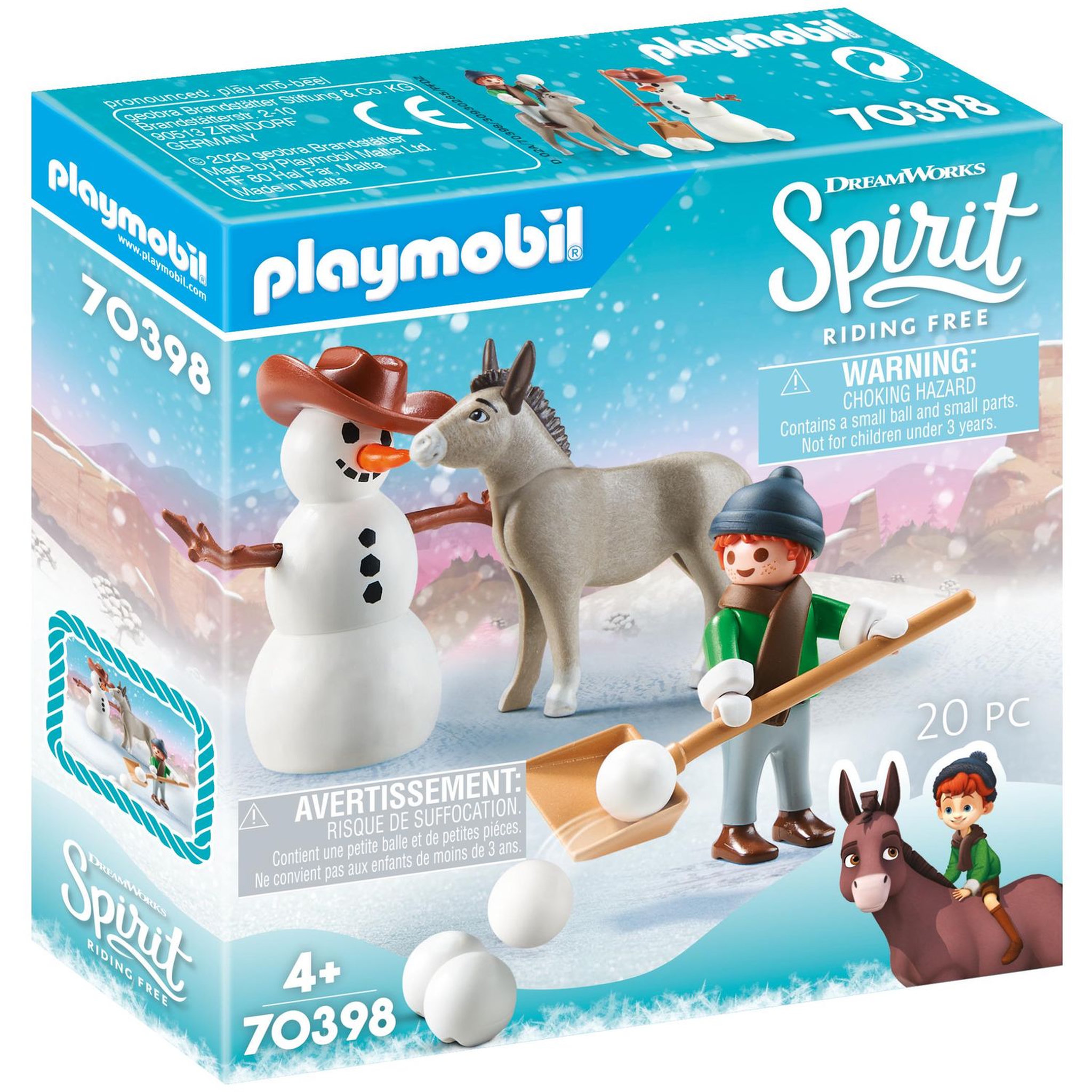 PLAYMOBIL PLAY 70398 LA MECHE+MR CAROTTE