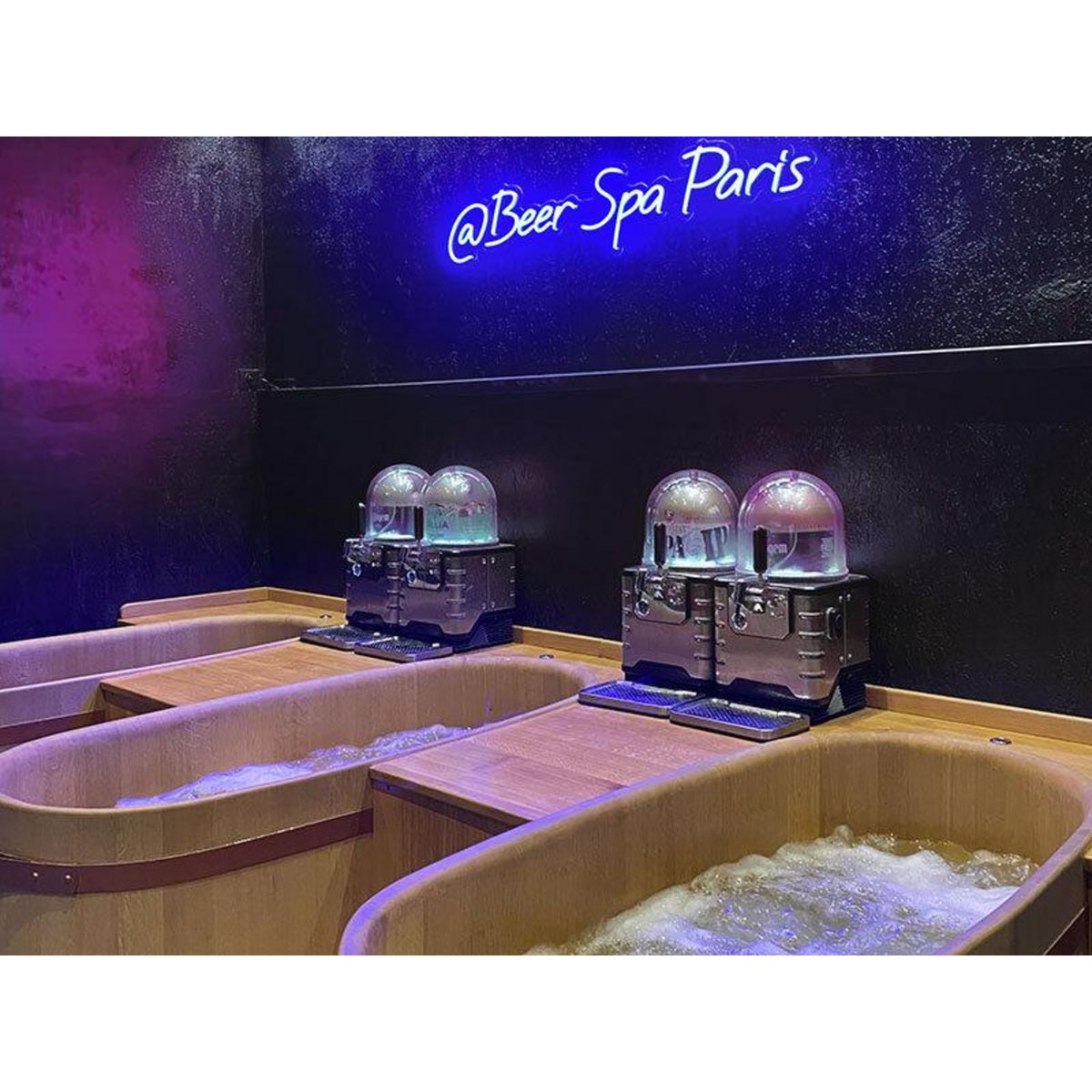 Smartbox Accès d'1h en spa Bain de bière avec dégustation pour 3 à Paris - Coffret Cadeau Bien-être