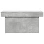 Voir la diapositive 5 : VIDAXL Table basse gris beton 100x55x40 cm bois d'ingenierie