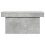 Voir la diapositive 5 : VIDAXL Table basse gris beton 100x55x40 cm bois d'ingenierie