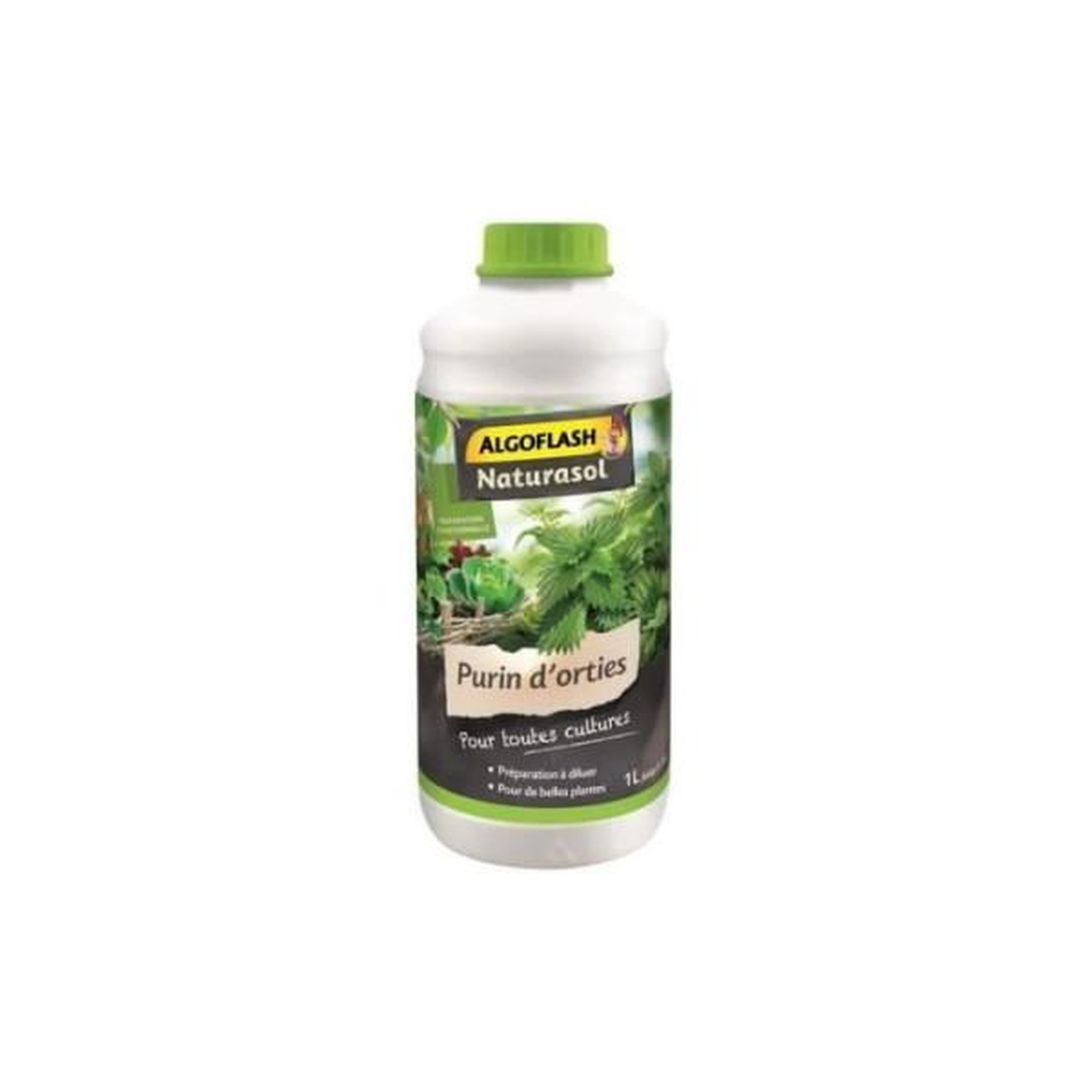Voir la diapositive 2 : ALGOFLASH NATURASOL ALGOFLASH NATURASOL - Purin dorties liquide 1l