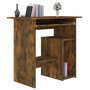 Voir la diapositive 3 : VIDAXL Bureau Chene fume 80x45x74 cm Bois d'ingenierie