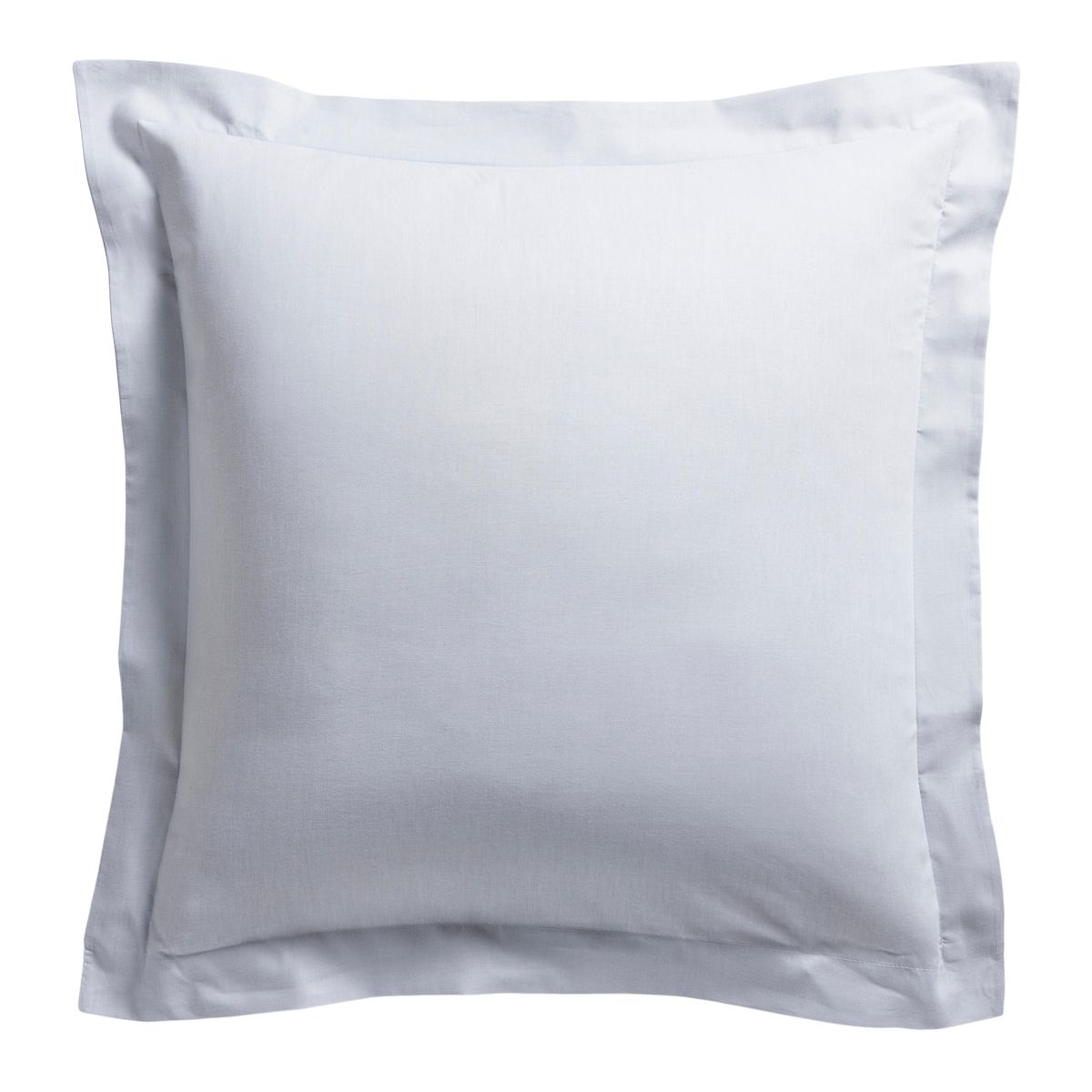 TODAY Taie d'oreiller volant unie percale pur coton 78 fils